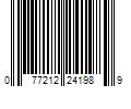 Barcode Image for UPC code 077212241989