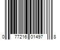 Barcode Image for UPC code 077216014978