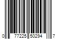 Barcode Image for UPC code 077225502947