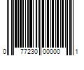 Barcode Image for UPC code 077230000001