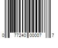 Barcode Image for UPC code 077240000077