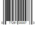 Barcode Image for UPC code 077251000073