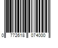 Barcode Image for UPC code 0772618074000