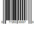 Barcode Image for UPC code 077263000078