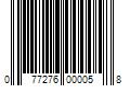 Barcode Image for UPC code 077276000058