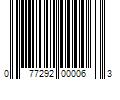 Barcode Image for UPC code 077292000063