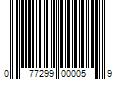 Barcode Image for UPC code 077299000059