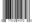 Barcode Image for UPC code 077312410728