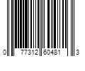 Barcode Image for UPC code 077312604813