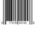 Barcode Image for UPC code 077315001008