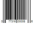 Barcode Image for UPC code 077316000086