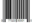 Barcode Image for UPC code 077320000010