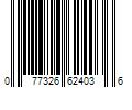 Barcode Image for UPC code 077326624036