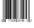 Barcode Image for UPC code 077326831953