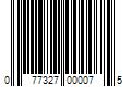 Barcode Image for UPC code 077327000075