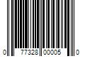 Barcode Image for UPC code 077328000050