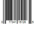 Barcode Image for UPC code 077341151265