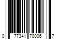 Barcode Image for UPC code 077341700067