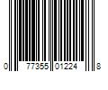 Barcode Image for UPC code 077355012248