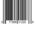 Barcode Image for UPC code 077355012286