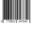 Barcode Image for UPC code 0773602047840