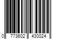 Barcode Image for UPC code 0773602430024