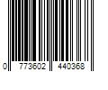 Barcode Image for UPC code 0773602440368