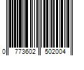 Barcode Image for UPC code 0773602502004