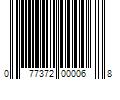 Barcode Image for UPC code 077372000068