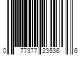 Barcode Image for UPC code 077377235366