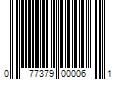 Barcode Image for UPC code 077379000061