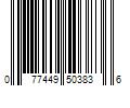 Barcode Image for UPC code 077449503836