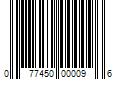 Barcode Image for UPC code 077450000096