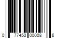 Barcode Image for UPC code 077453000086