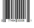 Barcode Image for UPC code 077454000061