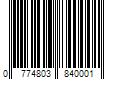 Barcode Image for UPC code 0774803840001