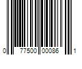 Barcode Image for UPC code 077500000861