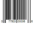 Barcode Image for UPC code 077503000066