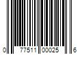 Barcode Image for UPC code 077511000256