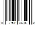 Barcode Image for UPC code 077511983160