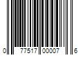 Barcode Image for UPC code 077517000076