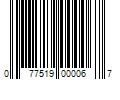 Barcode Image for UPC code 077519000067