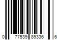 Barcode Image for UPC code 077539893366