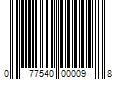 Barcode Image for UPC code 077540000098