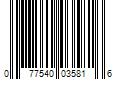 Barcode Image for UPC code 077540035816