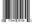 Barcode Image for UPC code 077540051892