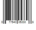 Barcode Image for UPC code 077540053308