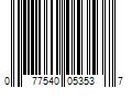 Barcode Image for UPC code 077540053537