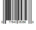 Barcode Image for UPC code 077540053568