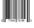 Barcode Image for UPC code 077540781560